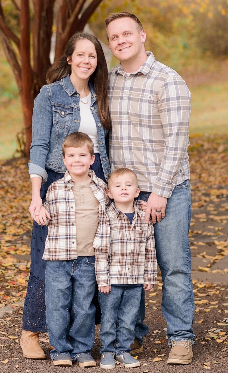 John Anderson and his family
